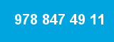 978 847 49 11 978 847 49 11